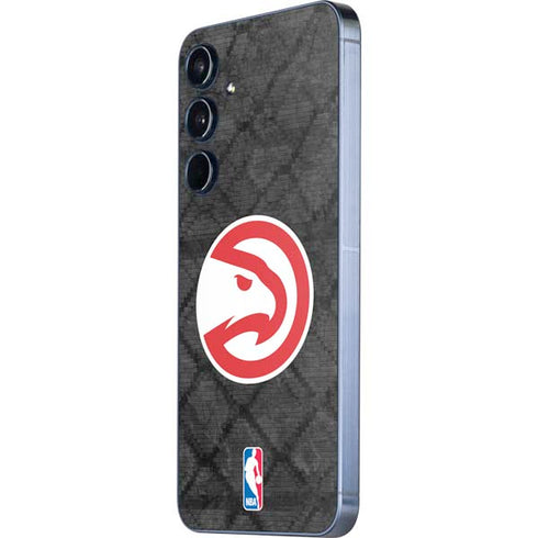 NBA Atlanta Hawks Dark Rust Galaxy A35 5G Skin